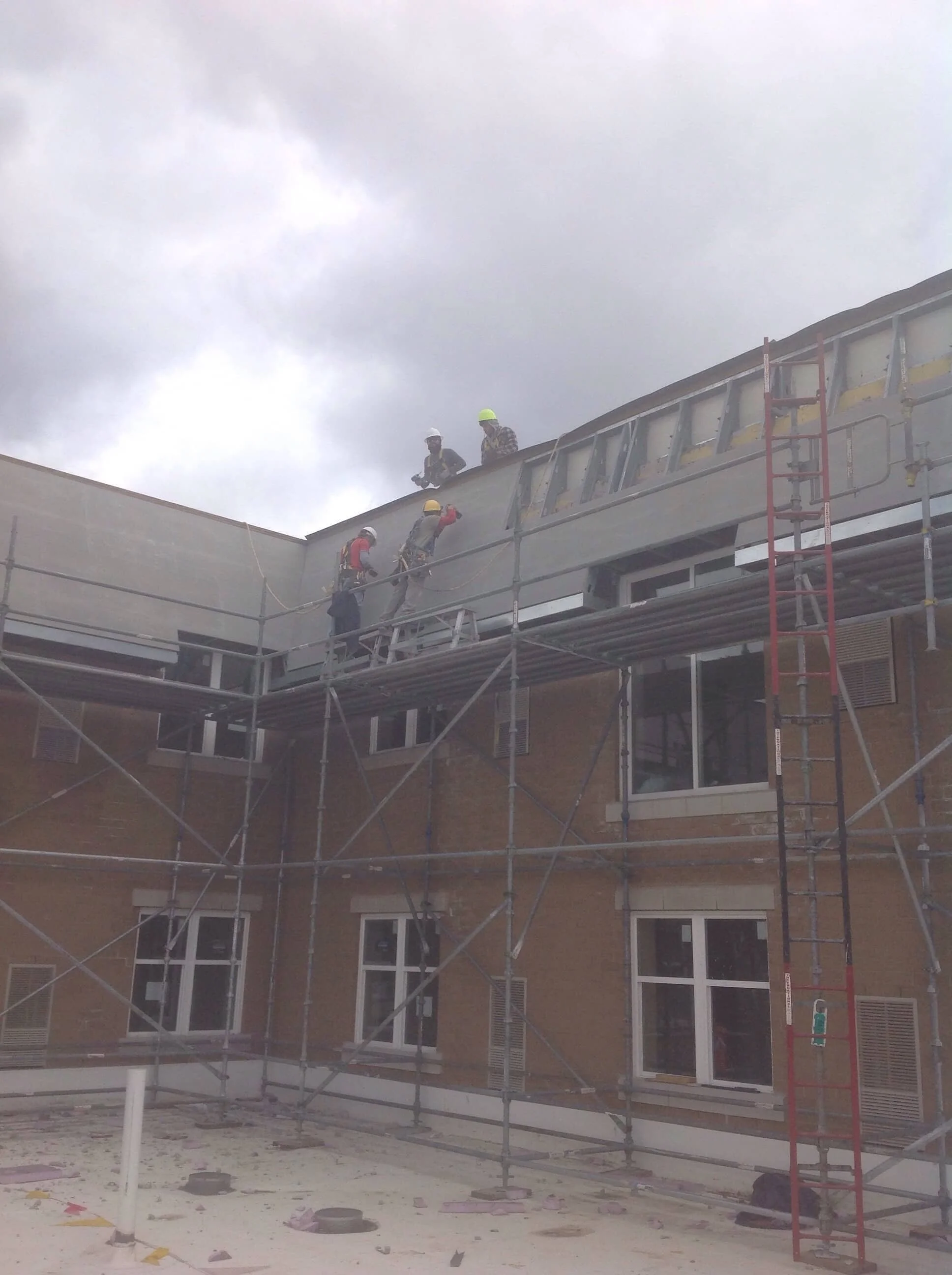 Exterior framing — Aspired Living multi-family development