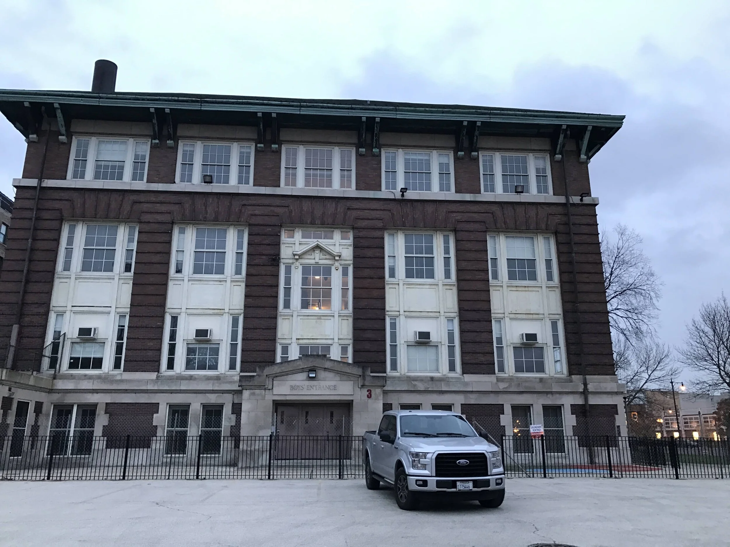 Renovation framing completion — Stewart School